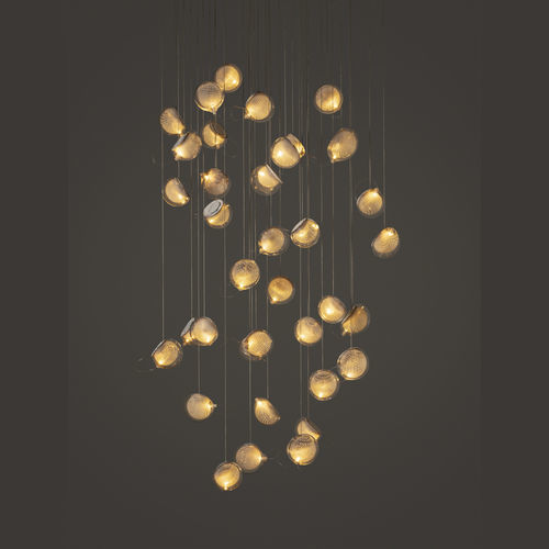 Suspension - 76.36 - BOCCI - en verre soufflé / contemporaine / d'intérieur