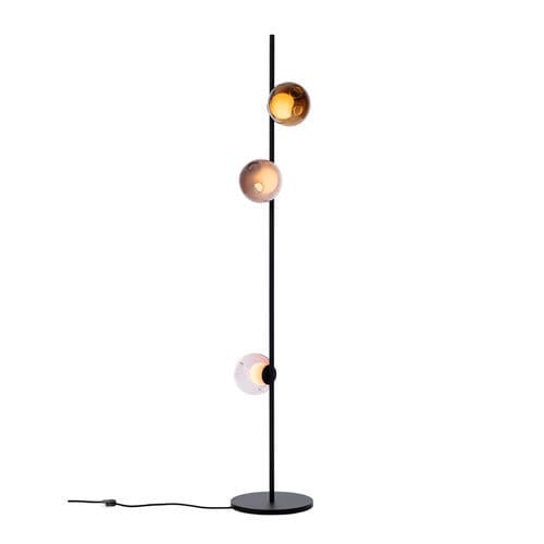 Lampe sur pied - 28.3 - BOCCI - en laiton / en verre soufflé / contemporaine