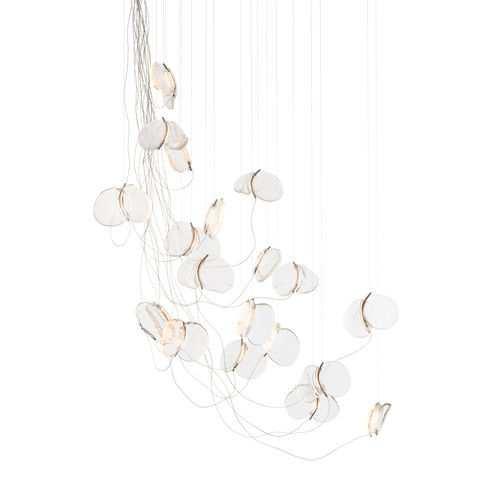 Lustre moderne - 141.19 - BOCCI - en acier / en verre / professionnel