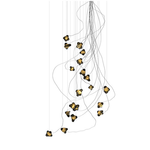 Suspension - 57.19 - BOCCI - en verre soufflé / contemporaine / d'intérieur