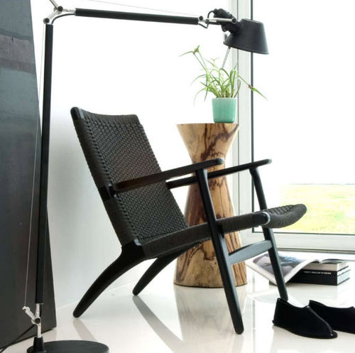 Fauteuil contemporain - CH25 - Carl Hansen & Son - par Hans J. Wegner