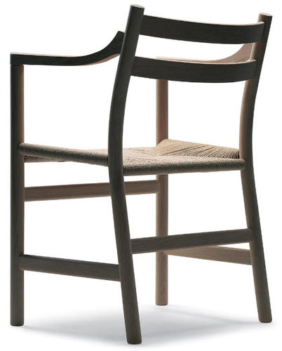 Chaise de salle à manger contemporaine - CH46 - Carl Hansen & Son - en bois / résidentielle / sans accoudoirs