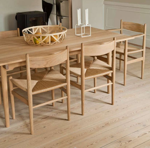 Chaise de salle à manger contemporaine - CH36 by J.Wegner - Carl Hansen & Son - bois / en bois / résidentielle