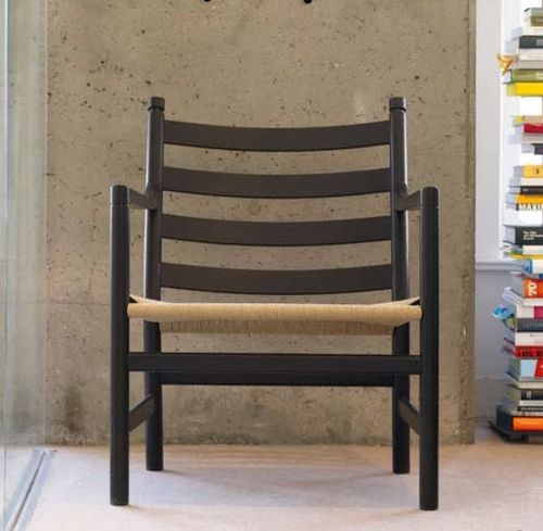 Fauteuil contemporain - CH44  - Carl Hansen & Son - en bois / par Hans J. Wegner