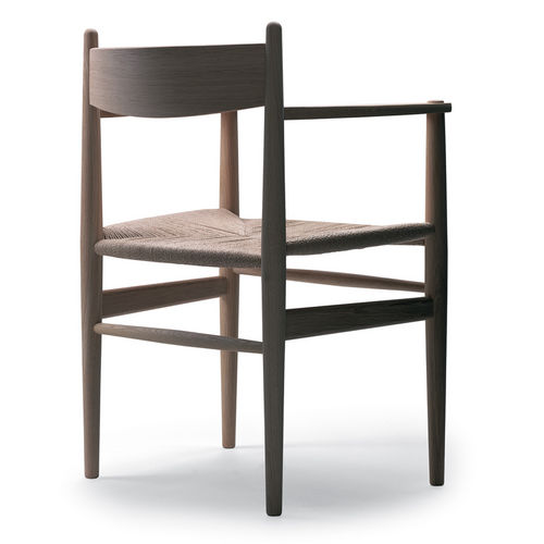 Chaise de salle à manger contemporaine - CH37 - Carl Hansen & Son - en bois / résidentielle / sans accoudoirs