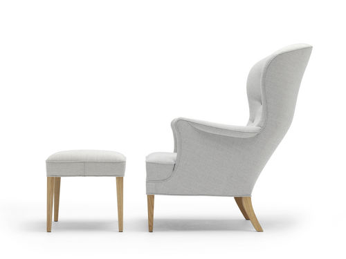 Repose-pied contemporain - FH420 - Carl Hansen & Son - en tissu