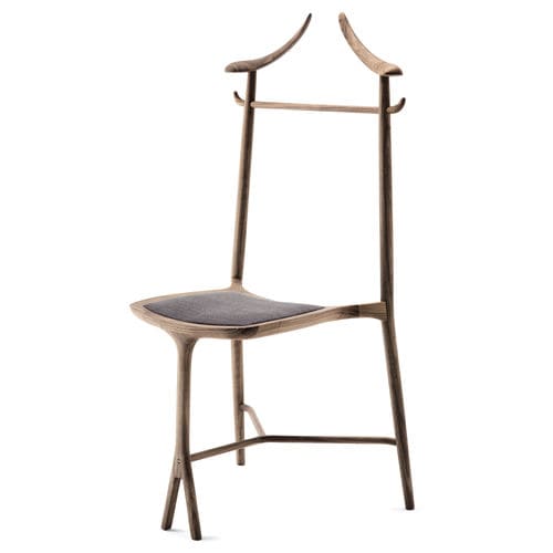 Chaise design organique - CHAMBRE CLOSE - CECCOTTI COLLEZIONI - d'intérieur / en contreplaqué / en noyer américain