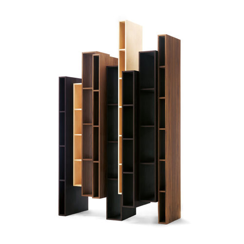 Bibliothèque modulable - SKYLINE - CECCOTTI COLLEZIONI - design original / en érable / en contreplaqué