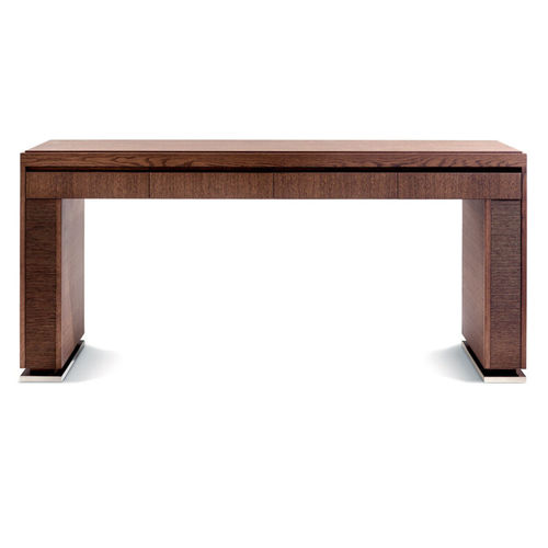 Console contemporaine - ICS - CECCOTTI COLLEZIONI - en chêne / en contreplaqué / en marbre