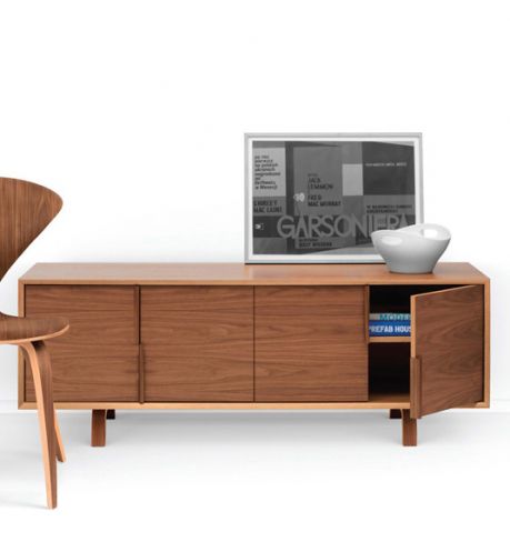 Buffet contemporain - H604C series - Cherner - en contreplaqué moulé / stratifié