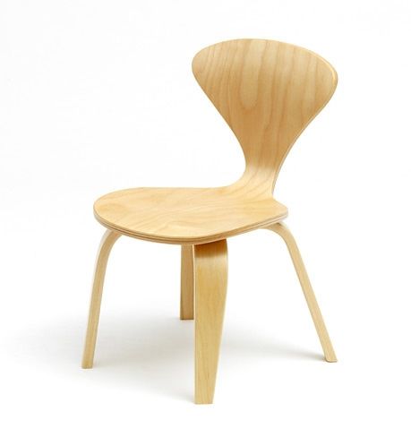 Chaise contemporaine - YC series - Cherner - d'intérieur / en contreplaqué moulé / pour enfant