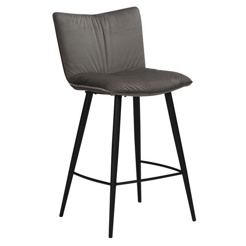 Chaise de bar contemporaine - JOIN - DAN-FORM - d'intérieur / en tissu / en cuir
