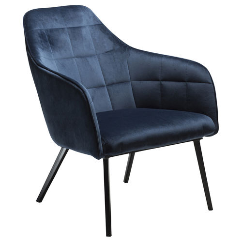 Fauteuil classique - EMBRACE  - DAN-FORM - en velours / en cuir / en acier