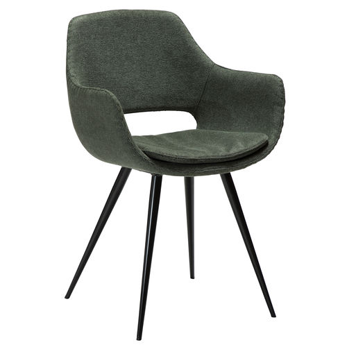 Chaise contemporaine - OHH - DAN-FORM - d'intérieur / en tissu / en cuir