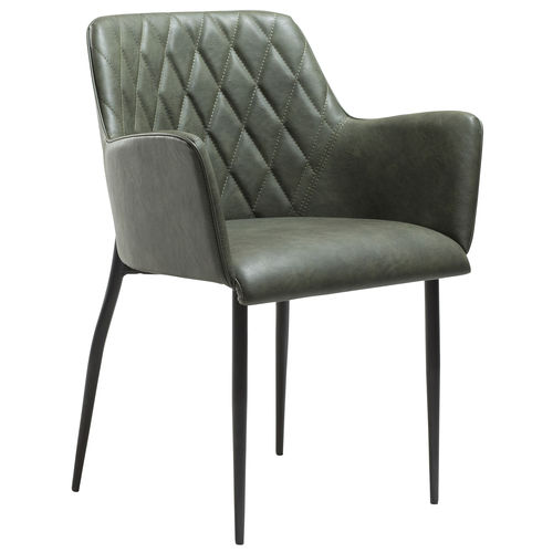 Chaise classique - ROMBO - DAN-FORM - d'intérieur / en tissu / en cuir