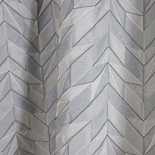Tissu pour rideaux - ORI - Design Tex  - à motif géométrique / en polyester / décoratif