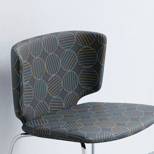 Tissu d'ameublement - SPIN - Design Tex  - à motif géométrique / en vinyle / écolabel Greenguard®