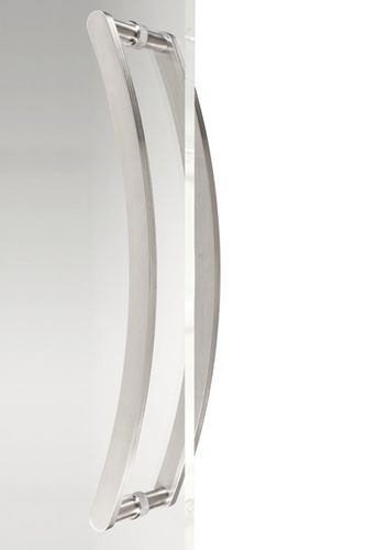 Poignée de tirage pour porte - DH2C - Doug Mockett & Co. - en inox / contemporaine / aspect satiné