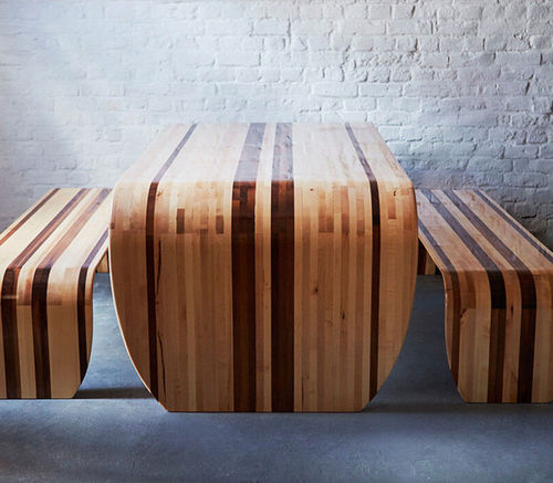Table basse contemporaine - SURF-ACE - Duffy London - en bois / rectangulaire / résidentielle