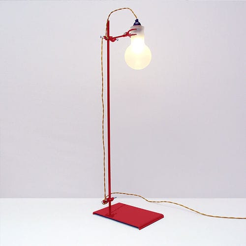 Lampe sur pied - LAB - Duffy London - en acier à revêtement par poudre / en Pyrex® / contemporaine