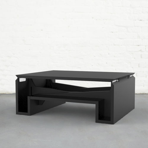 Table basse contemporaine - MK2 - Duffy London - en bois / rectangulaire / réglable