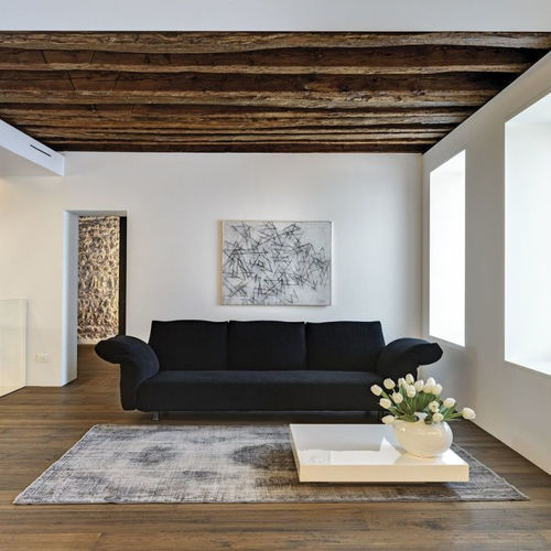 Canapé modulable - ESSENTIAL - edra - en arc de cercle / contemporain / en tissu