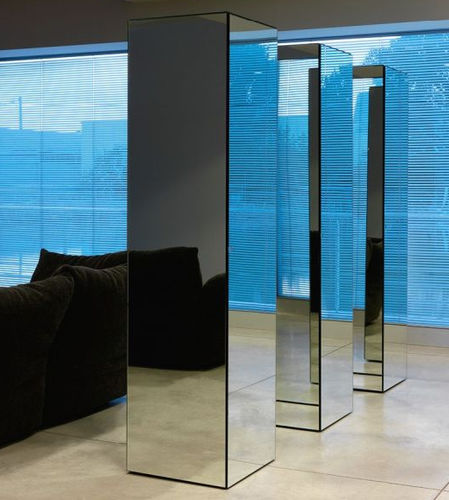 Vaisselier contemporain - P.I. COLONNELLO - edra - en bois / en verre / par Massimo Morozzi