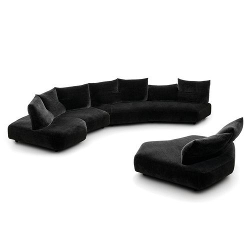 Canapé modulable - ANYWHERE - edra - contemporain / en tissu / en polyuréthane