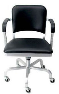 Chaise de bureau contemporaine - NAVY® : 1001 SW - emeco - en aluminium / à roulettes / professionnelle