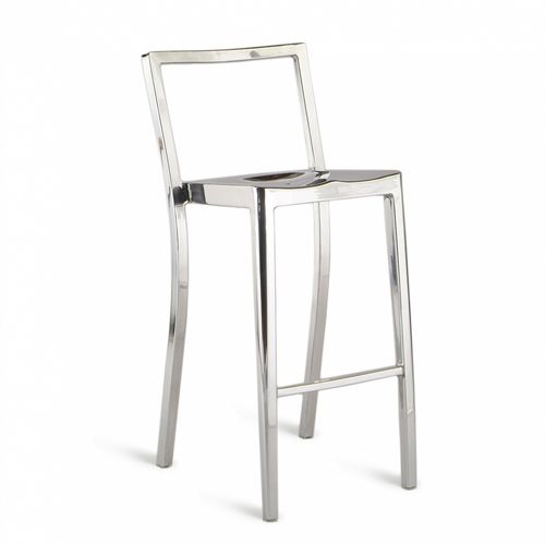 Tabouret de bar contemporain - ICON : ICONBAR 30P  - emeco - avec piètement en aluminium / empilable / professionnel