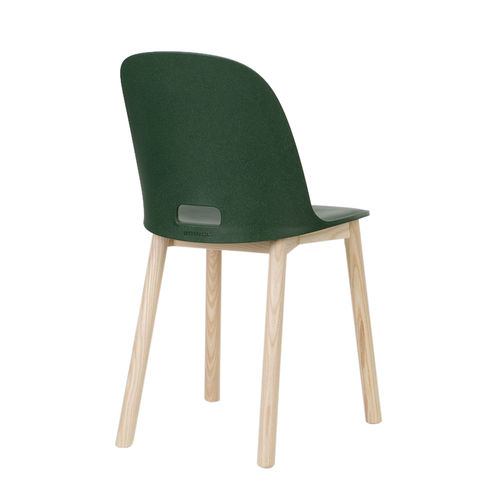 Chaise contemporaine - ALFI - emeco - d'intérieur / en bois / avec dossier haut