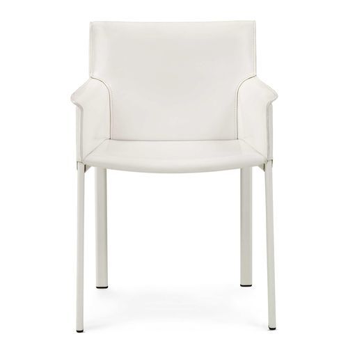 Fauteuil contemporain - BILBAO - ENRICO PELLIZZONI - en cuir / en tissu / en acier