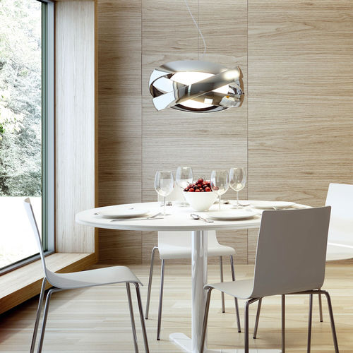 Suspension - SISO : T-2995 / T-2996 - ESTILUZ - en aluminium / en verre / contemporaine