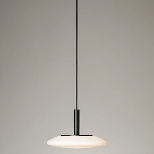 Plafonnier contemporain - THALES 4085 - ESTILUZ - rond / en métal / en verre
