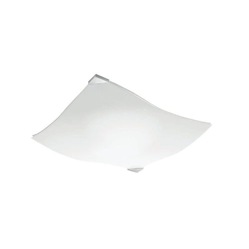 Plafonnier contemporain - BENT : T-2752l T - ESTILUZ - carré / en verre / à LED