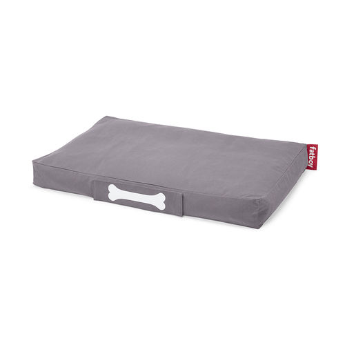 Lit pour chien en polystyrène expansé PSE - DOGGIELOUNGE STONEWASHED - Fatboy the original - bleu / noir / gris