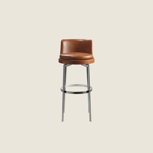 Tabouret de bar contemporain - FEEL GOOD - FLEXFORM - en mousse de polyuréthane / en polyuréthane / avec piètement en bois massif