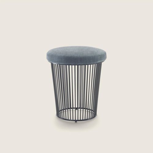 Ottoman contemporain - BERRY - FLEXFORM - en tissu / en cuir / en contreplaqué