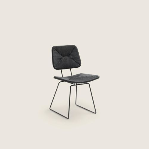 Chaise de salle à manger design scandinave - ECHOES S.H. - FLEXFORM - d'intérieur / en métal / en thermoplastique