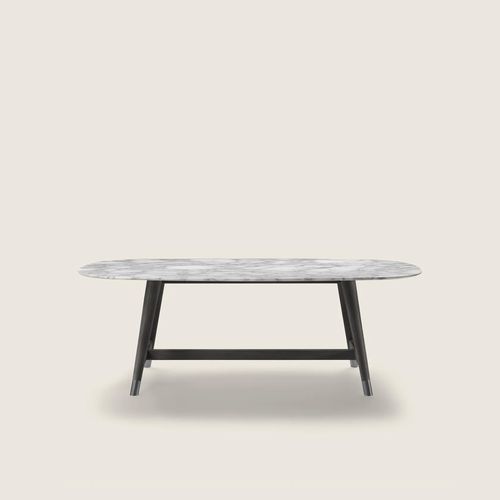 Table à manger classique - DESCO - FLEXFORM - en thermoplastique / en aluminium / en fonte d'aluminium