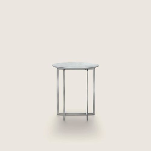 Table basse design minimaliste - MARMADUKE - FLEXFORM - en métal / en marbre / en thermoplastique