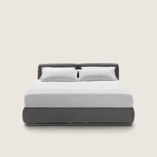 Lit double - ASOLO - FLEXFORM - contemporain / avec tête de lit / avec tête de lit tapissée