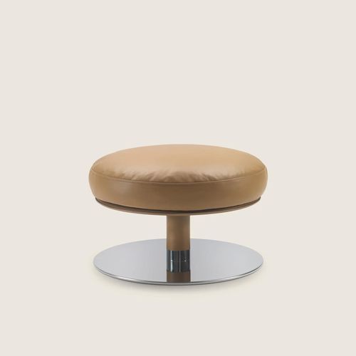 Ottoman contemporain - ERI - FLEXFORM - en thermoplastique / en métal / en cuir