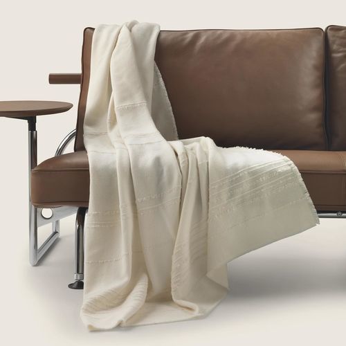Plaid en soie - LINNEA - FLEXFORM - en laine / en laine d'alpaga / Fabriqué en Italie
