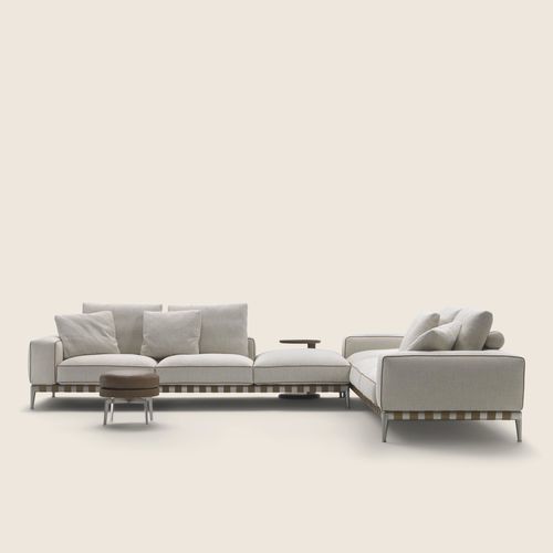 Canapé modulable - GREGORY - FLEXFORM - moderne / pour intérieur / en fibre de polyester