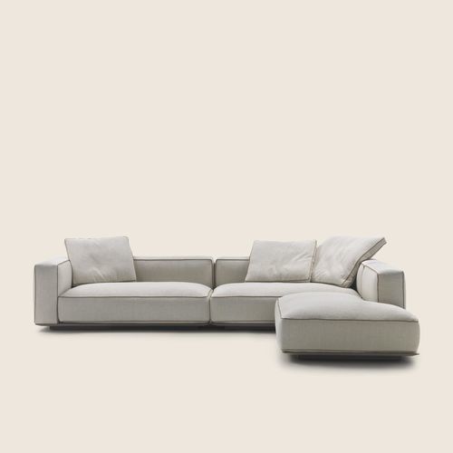 Canapé modulable - GRANDEMARE - FLEXFORM - moderne / en plumes / avec accoudoirs