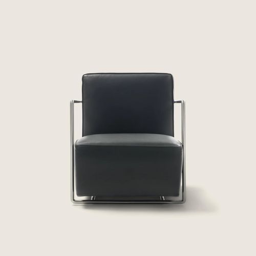 Fauteuil moderne - A.B.C. - FLEXFORM - en cuir / en mousse de polyuréthane / en tissu