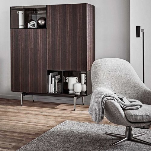 Buffet haut - JEREMY - FLEXFORM - moderne / en aluminium / en métal peint