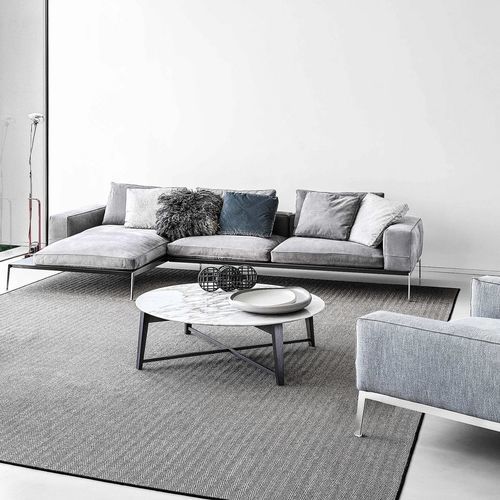 Canapé modulable - LIFESTEEL - FLEXFORM - d'angle / moderne / de salon