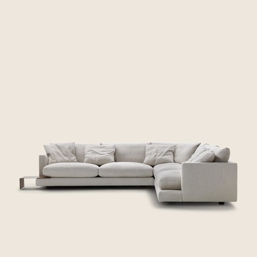 Canapé modulable - LONG ISLAND 05 - FLEXFORM - moderne / en tissu / en cuir